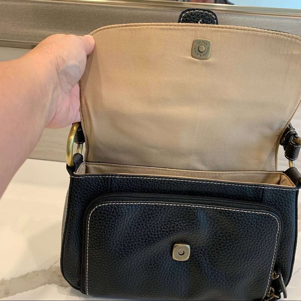 Villager Purse Black Pebble Leather - Picture 4 of 16